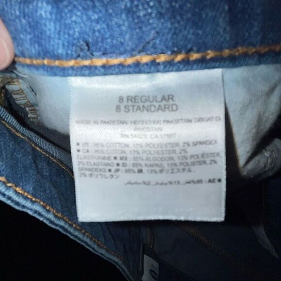 Old Navy denim gray bottom skirt 8 - Picture 4 of 4